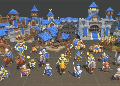 卡通风格微型即时战略游戏合集 Toony Tiny RTS Set