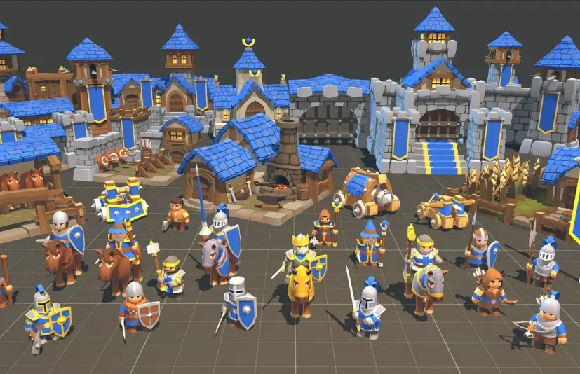 卡通风格微型即时战略游戏合集 Toony Tiny RTS Set