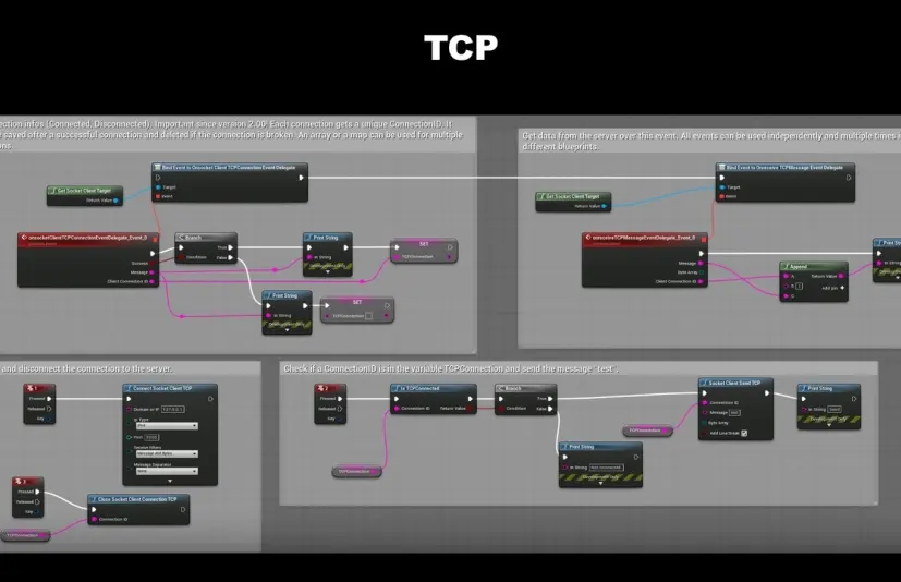 TCP UDP 套接字客户端插件 TCP UDP Socket Client Plugin