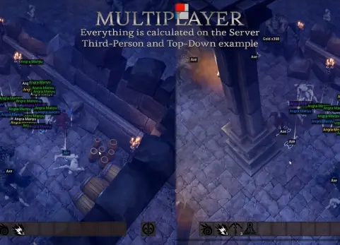 RPG系统——一体化（俯视角和第三人称） RPG System - All-In-One