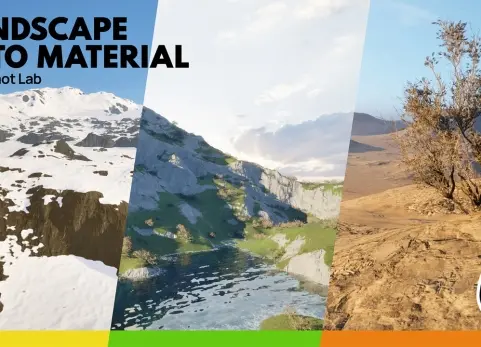 高级地形自动材质 Advanced Landscape Auto Material