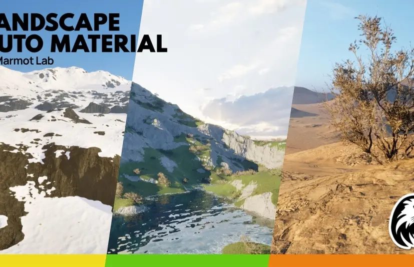 高级地形自动材质 Advanced Landscape Auto Material