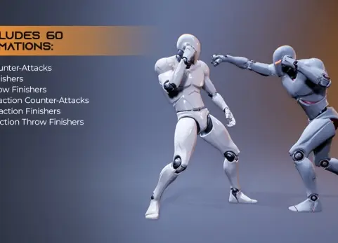 反击与终结技动画 - Counter & Finisher Animations