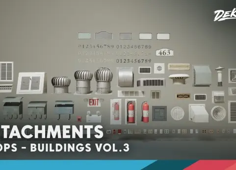 建筑 第3卷 - 附件 Buildings VOL.3 - Attachments