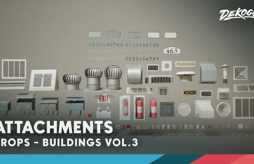 建筑 第3卷 - 附件 Buildings VOL.3 - Attachments
