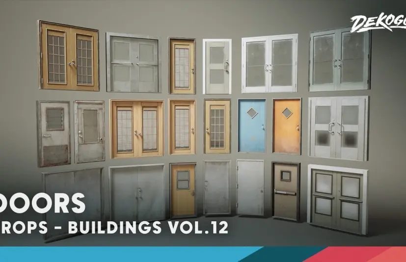建筑系列 第12辑——城镇之门 Buildings VOL.12 - Town Doors