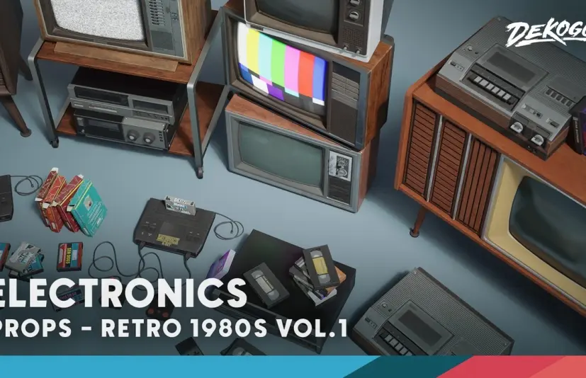 复古80年代 第一辑——电子产品 Retro 80's VOL.1 - Electronics