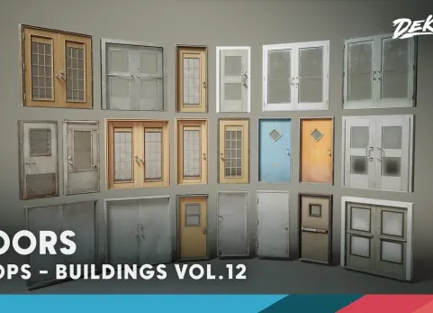 建筑系列 第12辑——城镇之门 Buildings VOL.12 - Town Doors