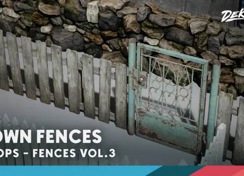 围栏 第三卷 - 城镇模块化组件 Fences VOL.3 - Town Modular