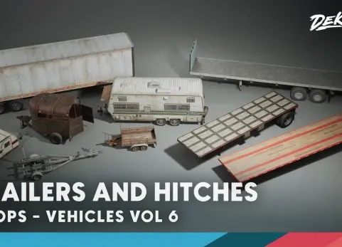 交通工具 第六辑——挂钩与拖车 Vehicles VOL.6 - Hitches & Trailers