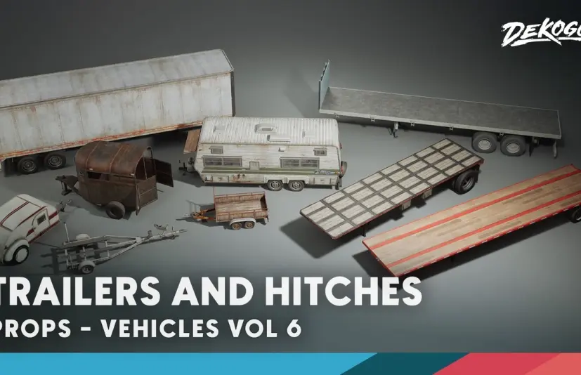 交通工具 第六辑——挂钩与拖车 Vehicles VOL.6 - Hitches & Trailers