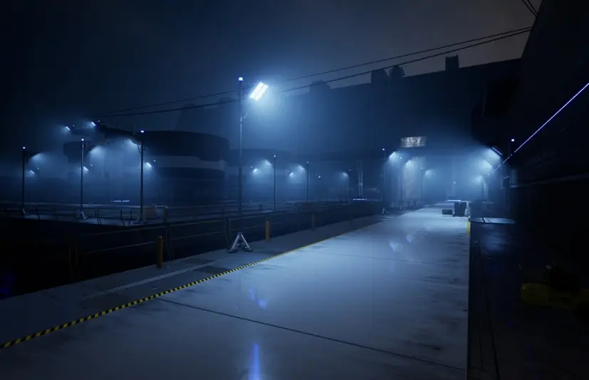 模块化科幻处理站环境 Modular Sci-Fi Treatment Station Environment