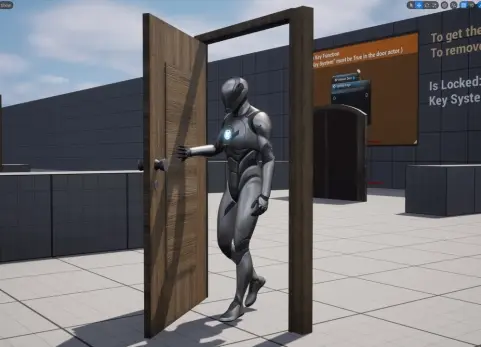 高级门交互套件 Advanced Door Interaction Kit (Replicated)