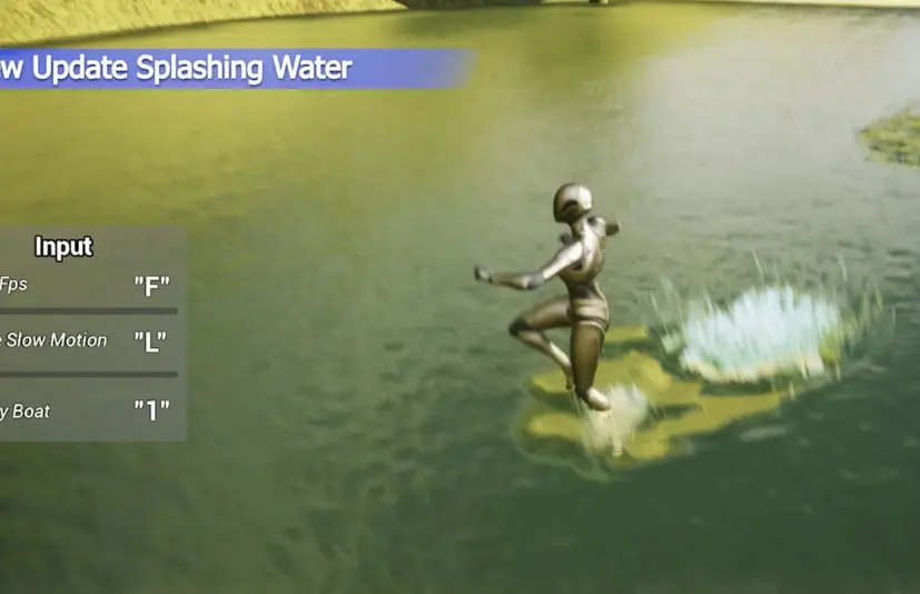水交互系统 Water Interact System - CG3DA