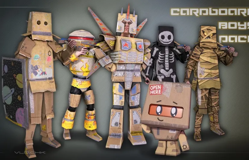 纸板男孩包 Cardboard Boys Pack