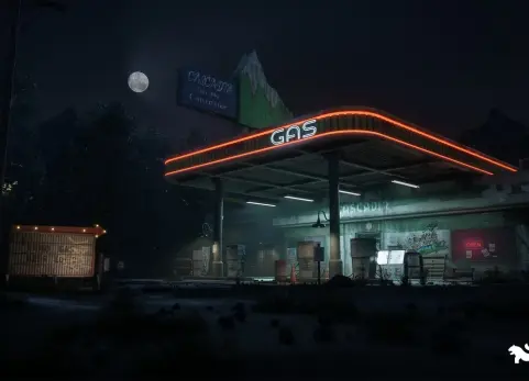 加油站环境 The Gas Station Environment