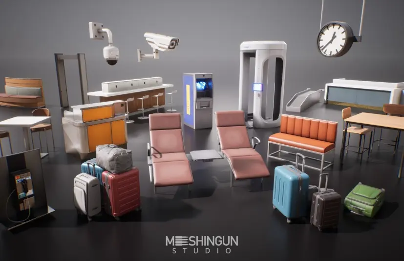 机场套装 Vol1 Airport Set Vol1