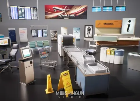 机场场景合集 第二辑 Airport Set Vol2