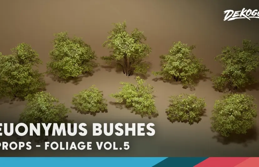 植物图鉴 第5辑 - 卫矛灌木丛 Foliage VOL.5 - Euonymus Bushes