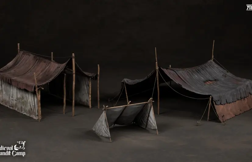 中世纪道具 第二卷——帐篷 Medieval Props Vol. 2 - Tents
