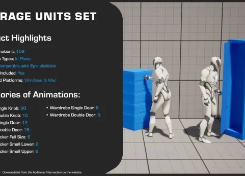 存储单元套件 Storage Units Set