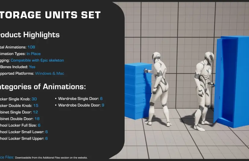存储单元套件 Storage Units Set