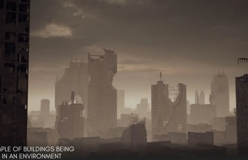 废弃现代建筑合集 Ruined Modern Buildings Pack