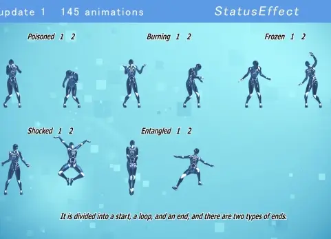 可爱动画 酷炫动作 KAWAII ANIMATIONS Cool Action