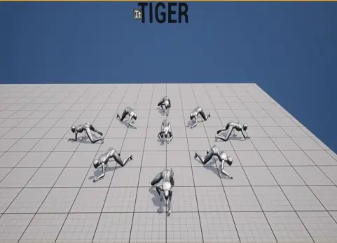 无声行走动画 Silent Walking Animations