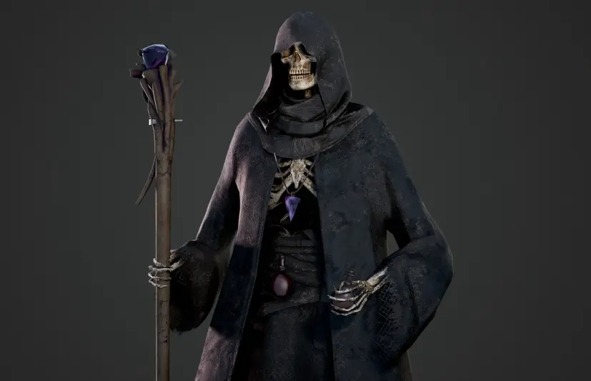 模块化骷髅法师 Modular Skeleton Mage