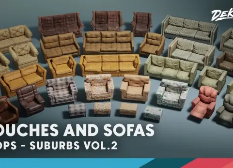 郊区第二卷 - 沙发与沙发 Suburbs VOL.2 - Couches and Sofas