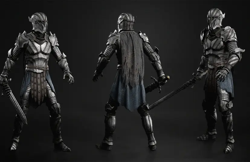 暗夜骑士——男性与女性 - Dark Knight - Male and Female