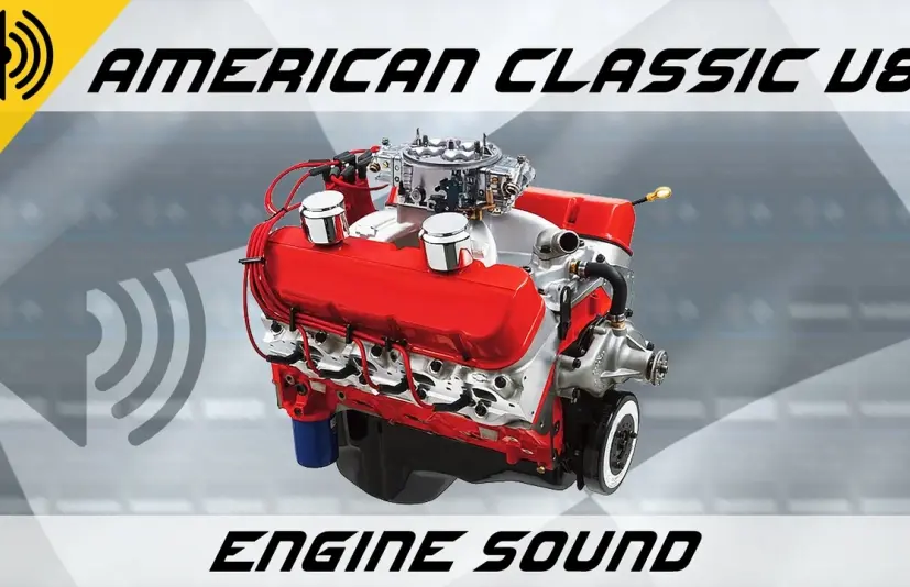 美式经典V8发动机声浪 American Classic V8 Engine Sound