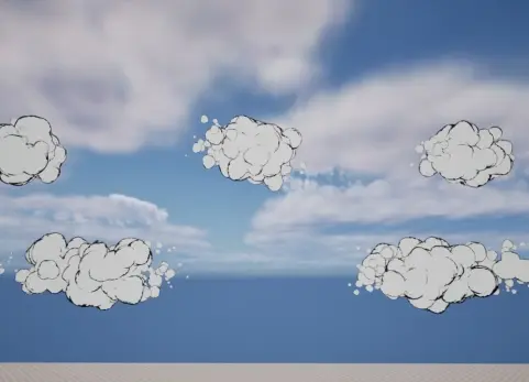 卡通云 Cartoon Clouds
