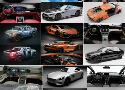 BlenderKit 交通工具资源包 2 BlenderKit Transport Pack 2