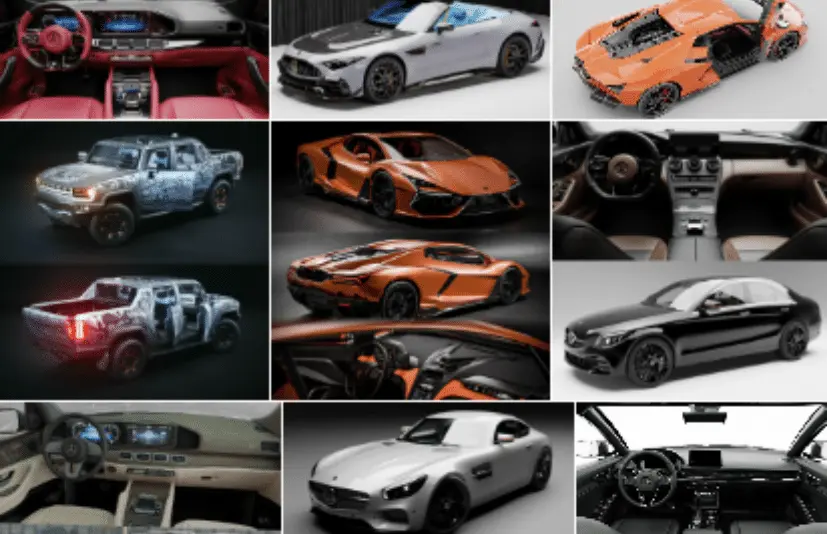 BlenderKit 交通工具资源包 2 BlenderKit Transport Pack 2