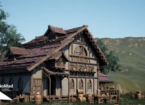 模块化湖畔村庄 - Modular Lakeside Village House