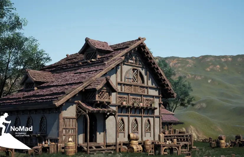 模块化湖畔村庄 - Modular Lakeside Village House