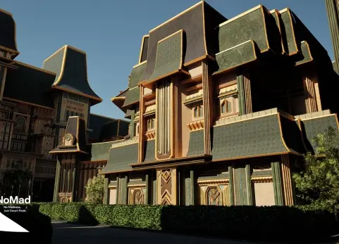 翠绿广场——风格化模块化环境 Verdant Square – Stylized Modular Environment