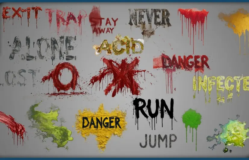 血渍涂装贴纸 第一卷 Decals of Paint Blood Acid Vol. 1