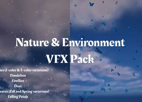 自然与环境视觉特效包 - Nature & Environment VFX Pack