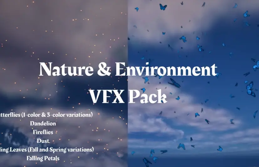 自然与环境视觉特效包 - Nature & Environment VFX Pack