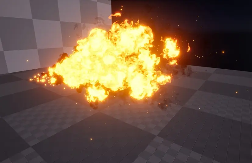 动画忍者火焰吐息视觉特效 - Anime Ninja Flame Breath Vfx