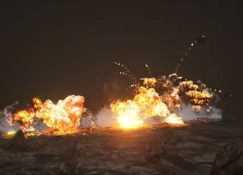 爆炸特效 - Explosions Niagara