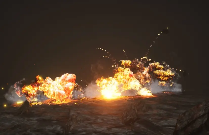 爆炸特效 - Explosions Niagara