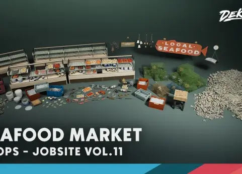 工地 第11卷 - 海鲜市场 - Jobsite VOL.11 - Seafood Market