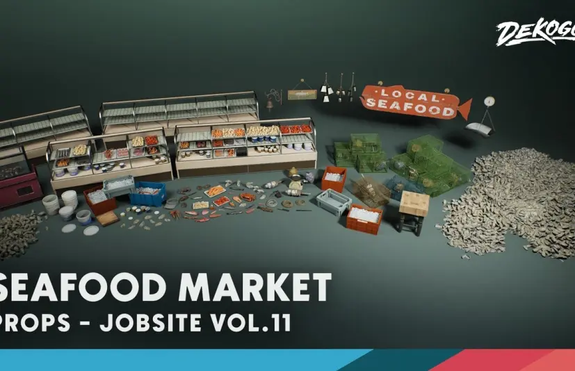 工地 第11卷 - 海鲜市场 - Jobsite VOL.11 - Seafood Market