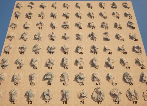 荒漠景观素材 Desert Landscape Assets