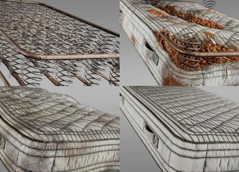 老旧破损床垫套装 - Pack of Old & Damaged Mattresses