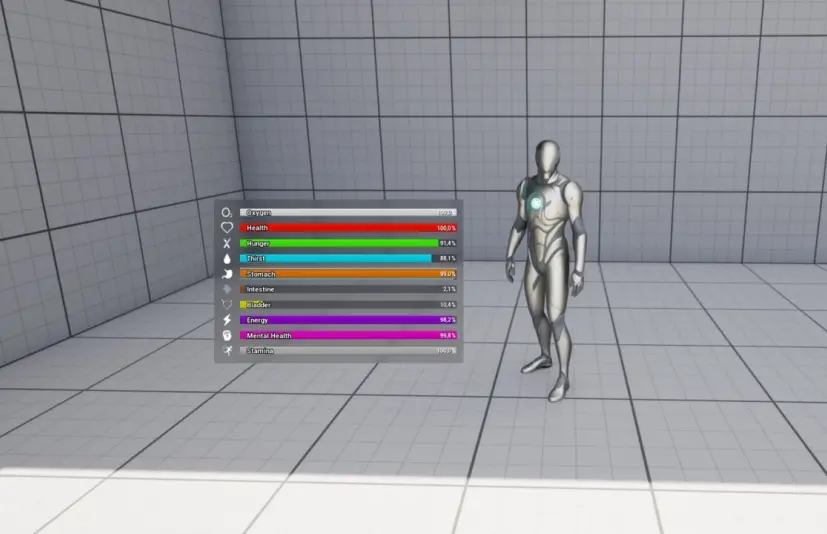 角色属性 X - Character Stats X